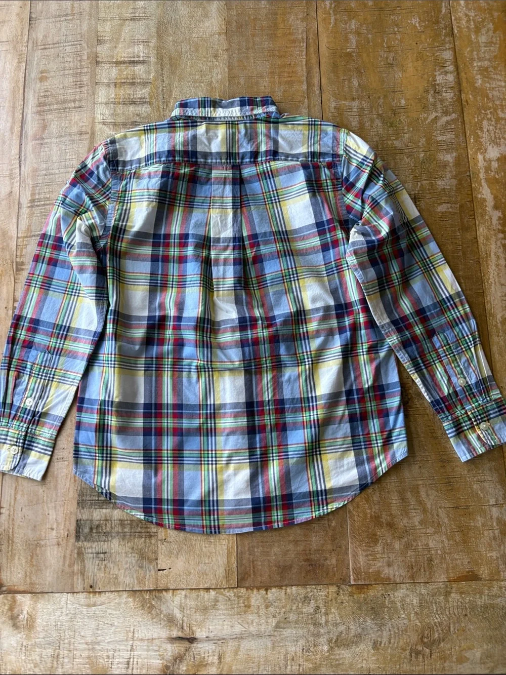 Ralph Lauren Boys Plaid Shirt M(10-12)